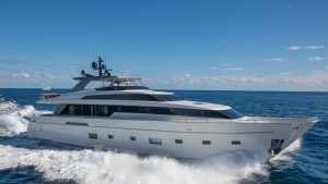 pre-owned 104' sanlorenzo yacht sale florida
