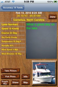 ShipLog App for iPhone