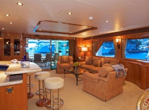 97' Hargrave Yacht Interior 