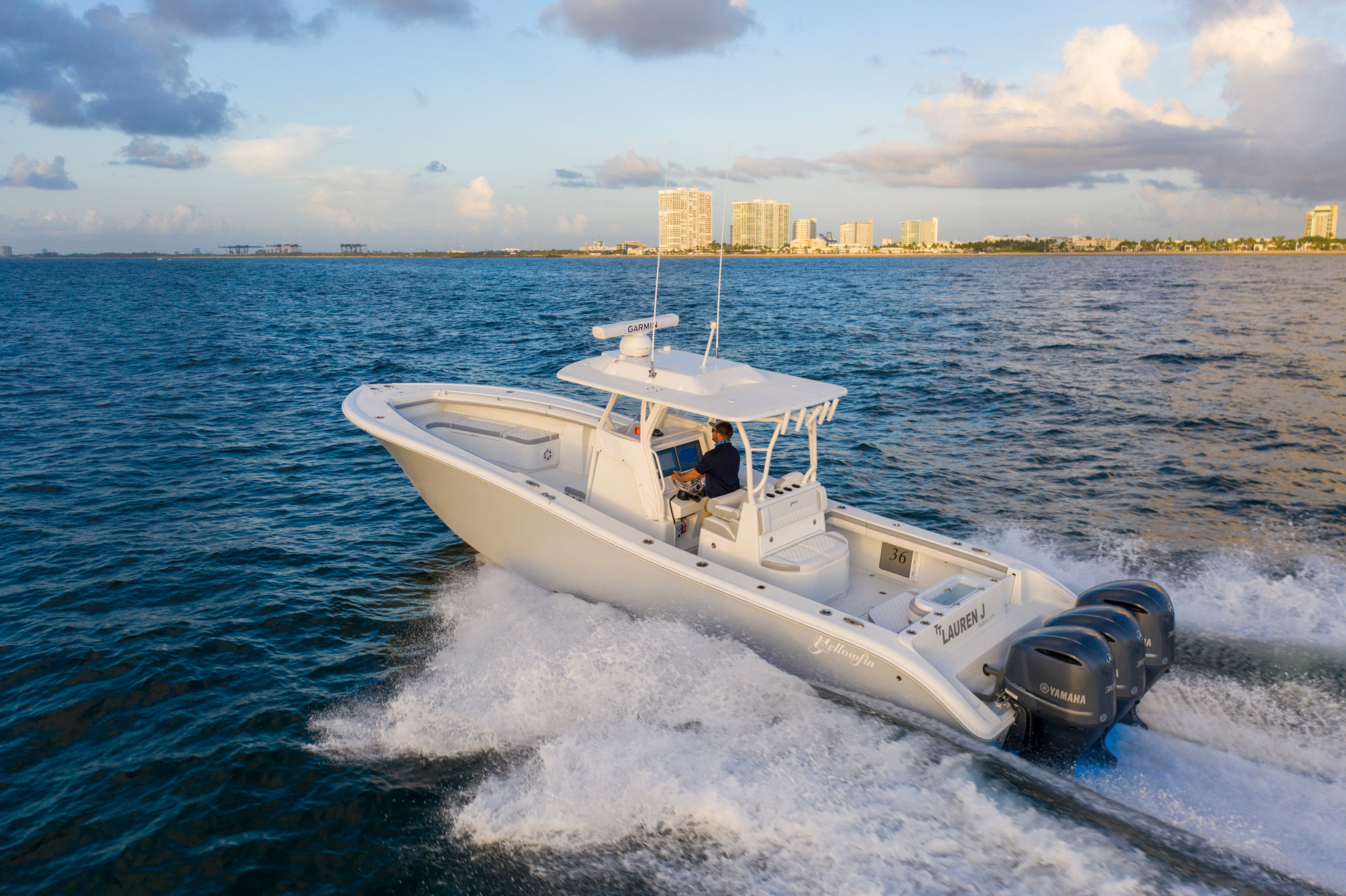 Photo of the Yellowfin 36 Offshore model