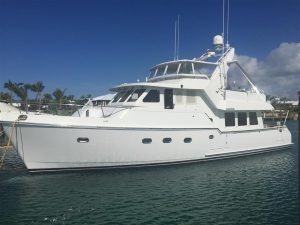 used 57' nordhavn yacht sale florida