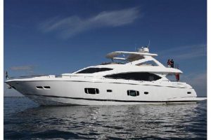used 88' sunseeker yacht sale florida