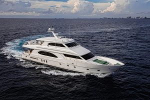 used broward yacht with elevator for sale in florida