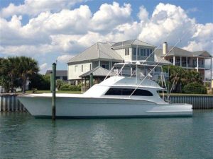 used 61' buddy davis yacht for sale