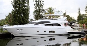 used 80' sunseeker yacht sale florida