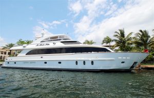 used 101' hargrave "la dolce vita" yacht sale florida