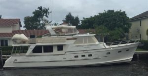 used 60' grand alaskan yacht for sale in fort lauderdale florida