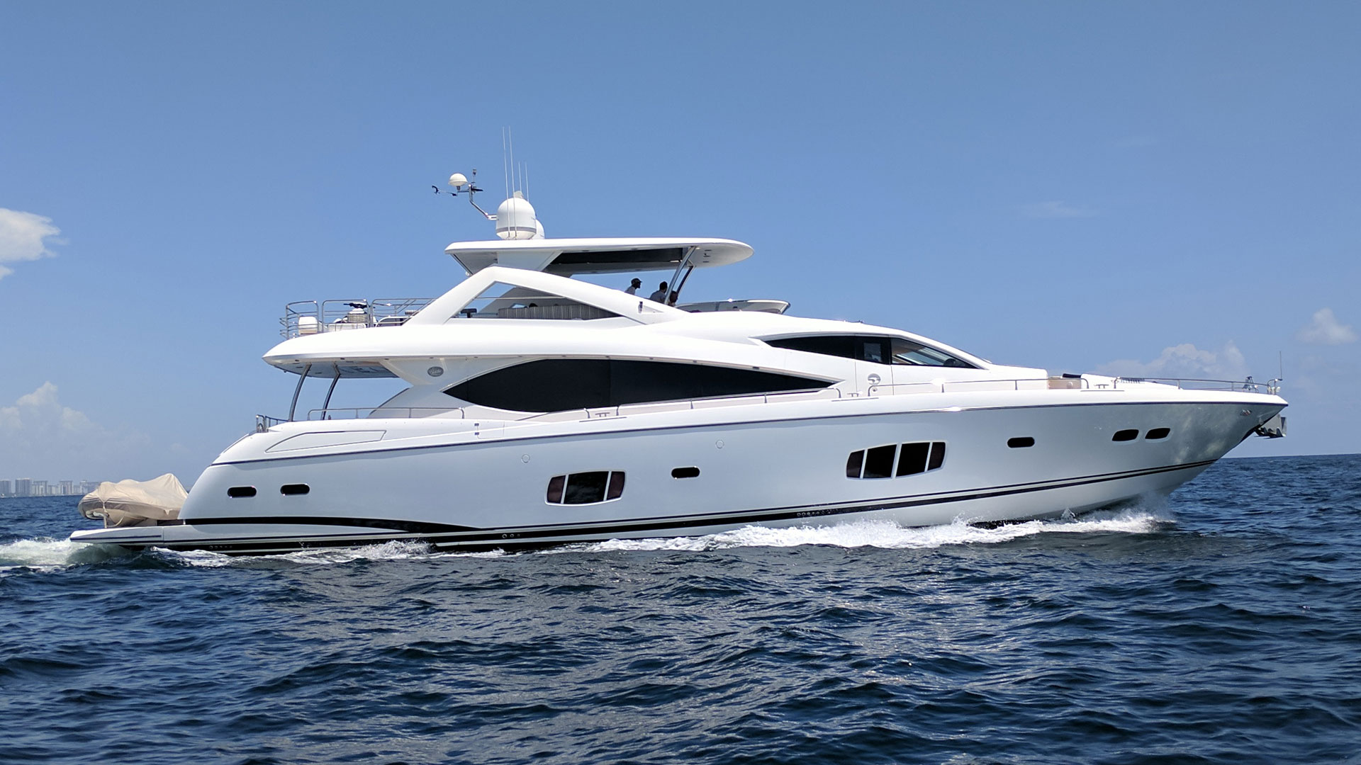 used 88' sunseeker "velocity"
